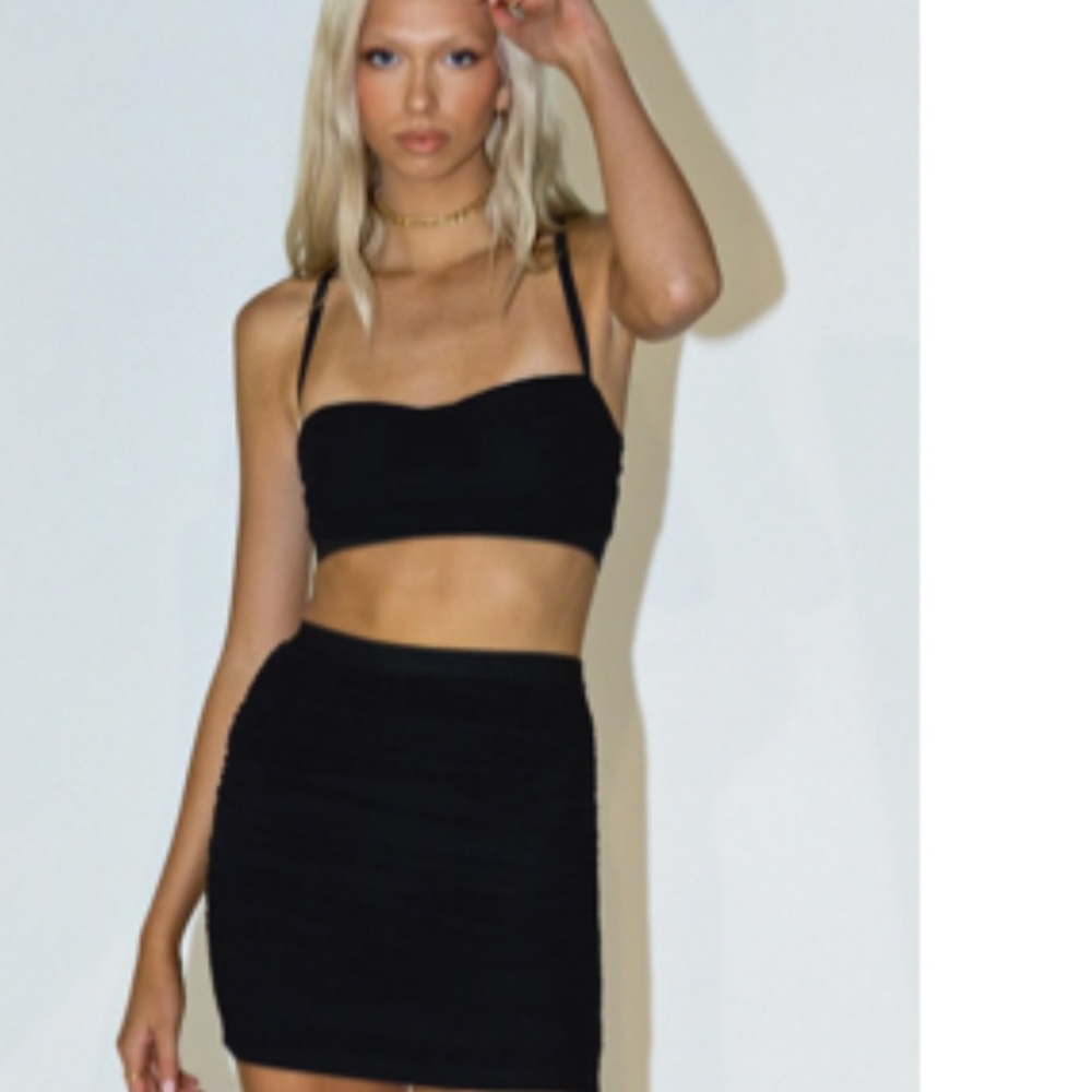 Princess Polly two piece black set!